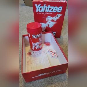Coca Cola Santa Claus Yahtzee Travel Game Collectors Edition Christmas Gift